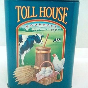 Cute Vintage Nestle Toll House Morsels Tin